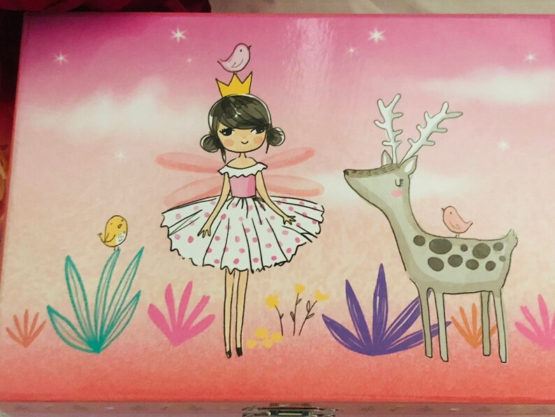 WOODEN Ballerina musical jewelry box Ballerina Music | Etsy