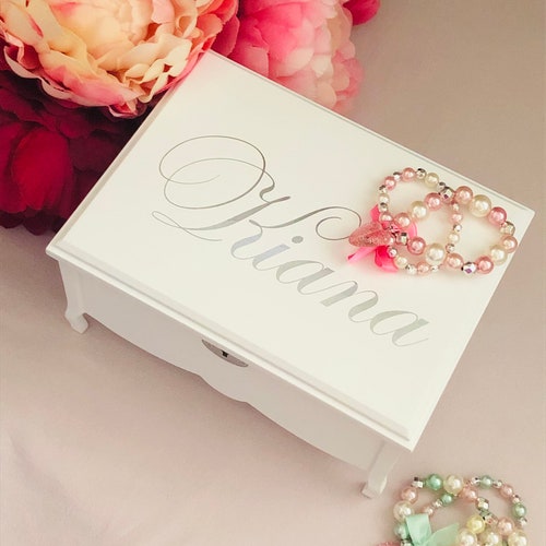 Personalised Ballerina Musical Jewelry Box Ballerina Music Etsy