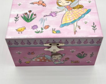 Personalised ballerina musical jewelry box  Ballerina Music box, Gift for girl, nursery decor,personalised music box, musical jewellery box