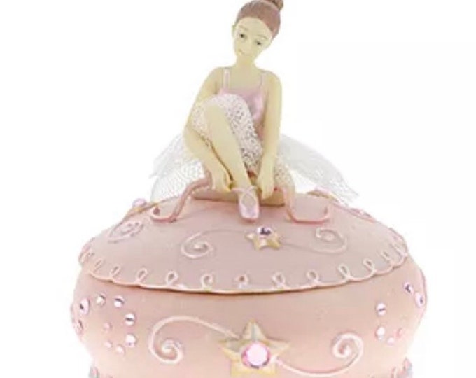Ballerina Music Box, Musical Box Ballerina, Ballerina Trinket Box