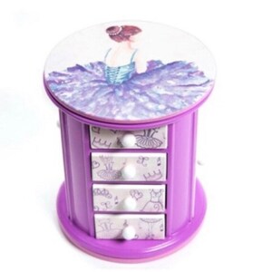 Personalised Large WOODEN Ballerina jewelry box, Ballerina jewel box,personalised jewellery box,jewellery box for girls, girls jewellery box