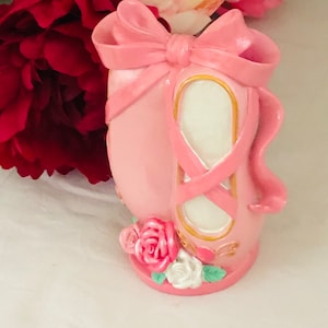 Tirelire ballerine, tirelire ballerine, tirelire filles, cadeau ballerine, cadeau de pantoufle de verre, cadeau pour fille, décor de pépinière, nouveau cadeau de bébé