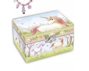 Music- Twinkle Twinkle Little Star Unicorn Jewelry Box