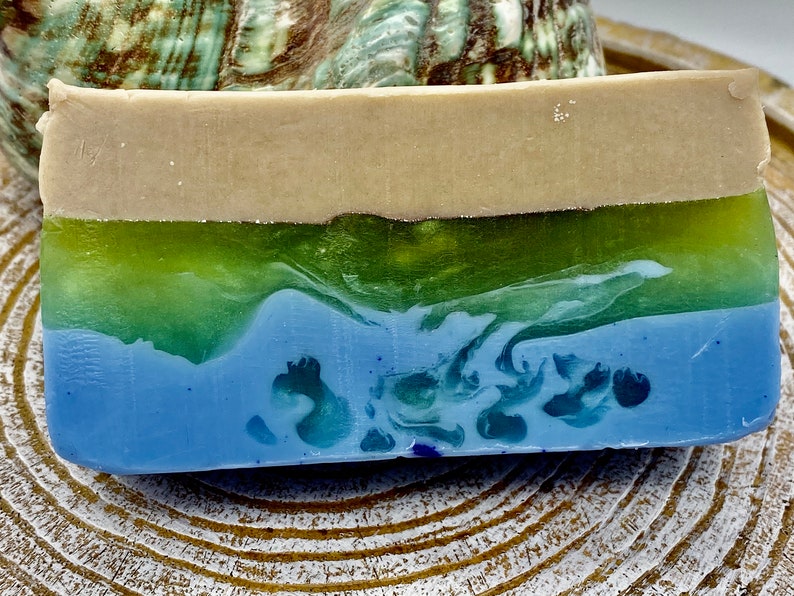 Ocean Wave Soap Bar in Forever Love Fragrance Organic