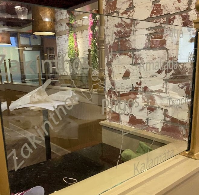 Full Color Logo Sign Decal Your Company Logo Vinyl Etsy