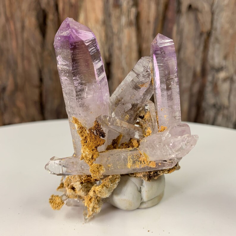7.5cm 74g Veracruz Amethyst Crystal Stone Purple Quartz Cluster