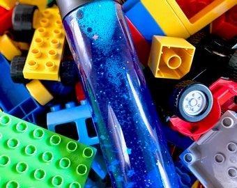 Colorful Sensory Shaker Bottle Unique Calm Down Bottle