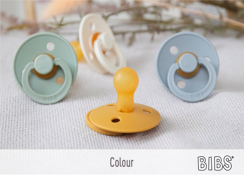 Bibs Pacifier Bibs Colors Dummy Soother Binky Natural Etsy