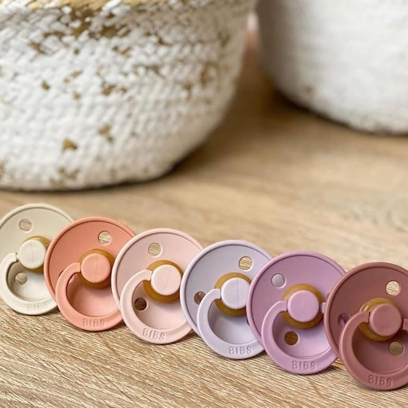 BiBS Pacifier BiBS Colors Dummy Soother Binky natural Etsy