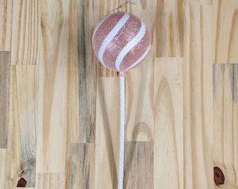 Lollipop ornament, candy land Christmas decor, candy decorations
