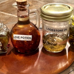 Magick Dressing and anointing oil’s for Spiritual working candles, divination tools, petition paper etc.