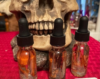 1/2 oz. Dropper Bottle Wood Spell Oil for Magickal Workings Many to choose from in Description : wood in bark, twigs, chips, sheddings…