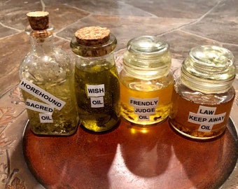 Magick Dressing oils/anointing oil’s for Spiritual Working
