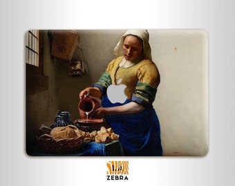 La Laitière de Johannes Vermeer Artwork Milk Pro 13 1708 art M2 chip Johannes Vermeer Dutch art A1706 Moma Mac 13 pouces