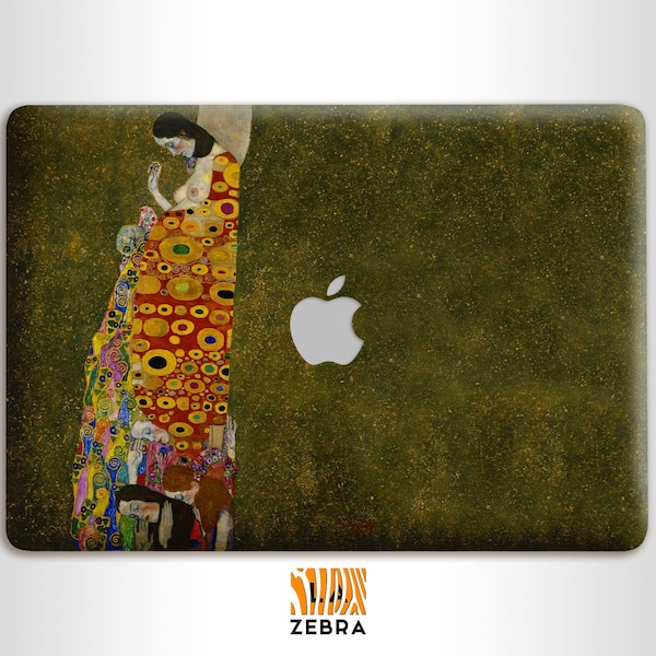 Hope II by Gustav Klimt  Germant artist A1534 Moma Macbook case painting Pro 13 2159 art Mac air case Germany A2681 Expressionism A2141