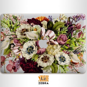 Florist art bouquet MacBook Air 13 15 inch MacBook Pro 13 14 15 16 M1 M2 and M3 M4 chip model case
