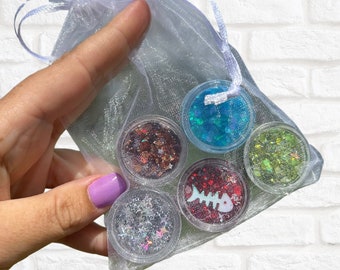 Neverland Themed Springtime Surprise Glitter gel Sampler Pack