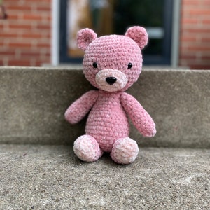 Handmade Velvet Teddy Bear