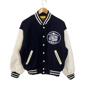 Vintage J. Press Varsity jacket wool sleeve leather