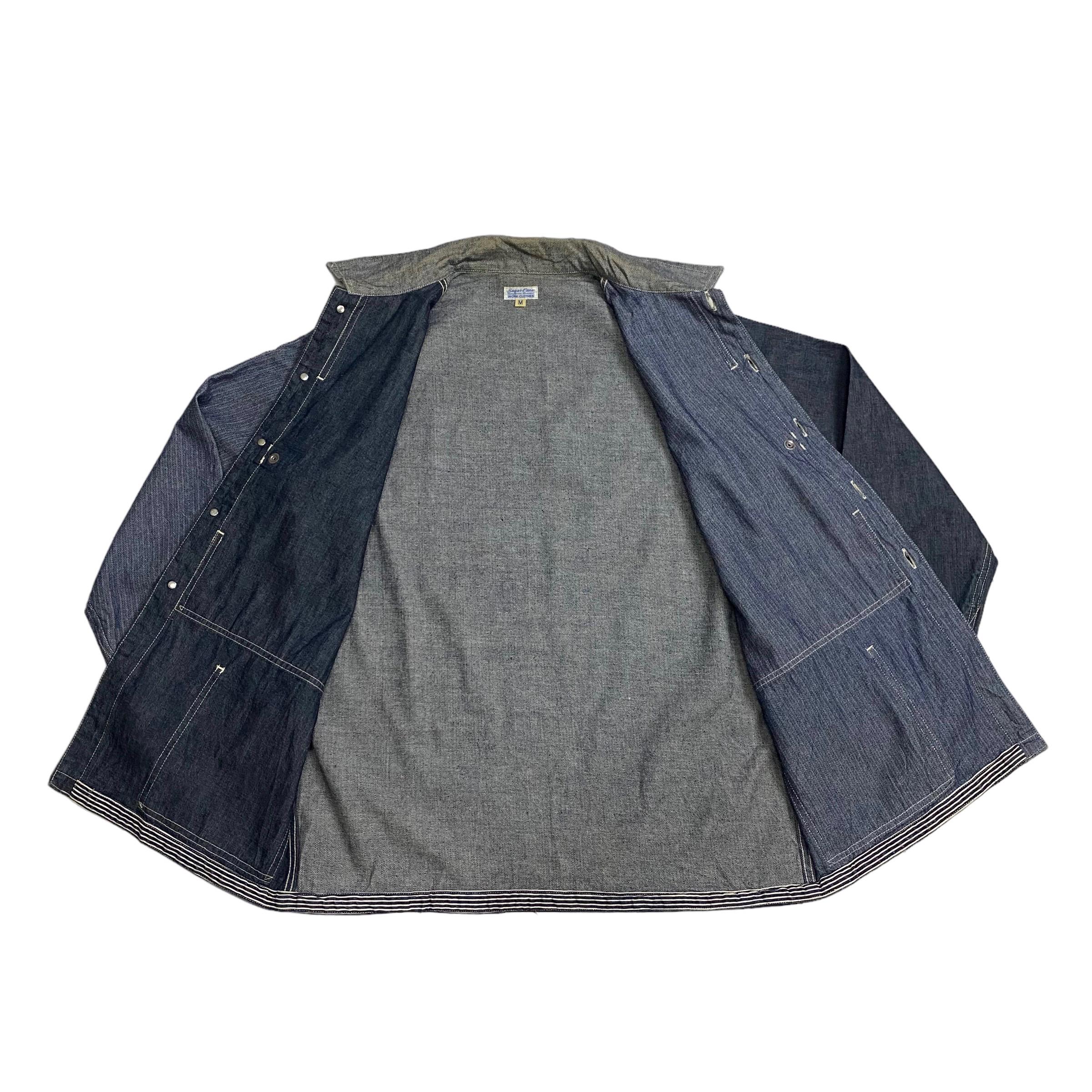 ジャケット・アウター SUGAR CANE / denim coverall jacket SUGAR CANE American Casual Cover Alldenim Jacket Men's #EB