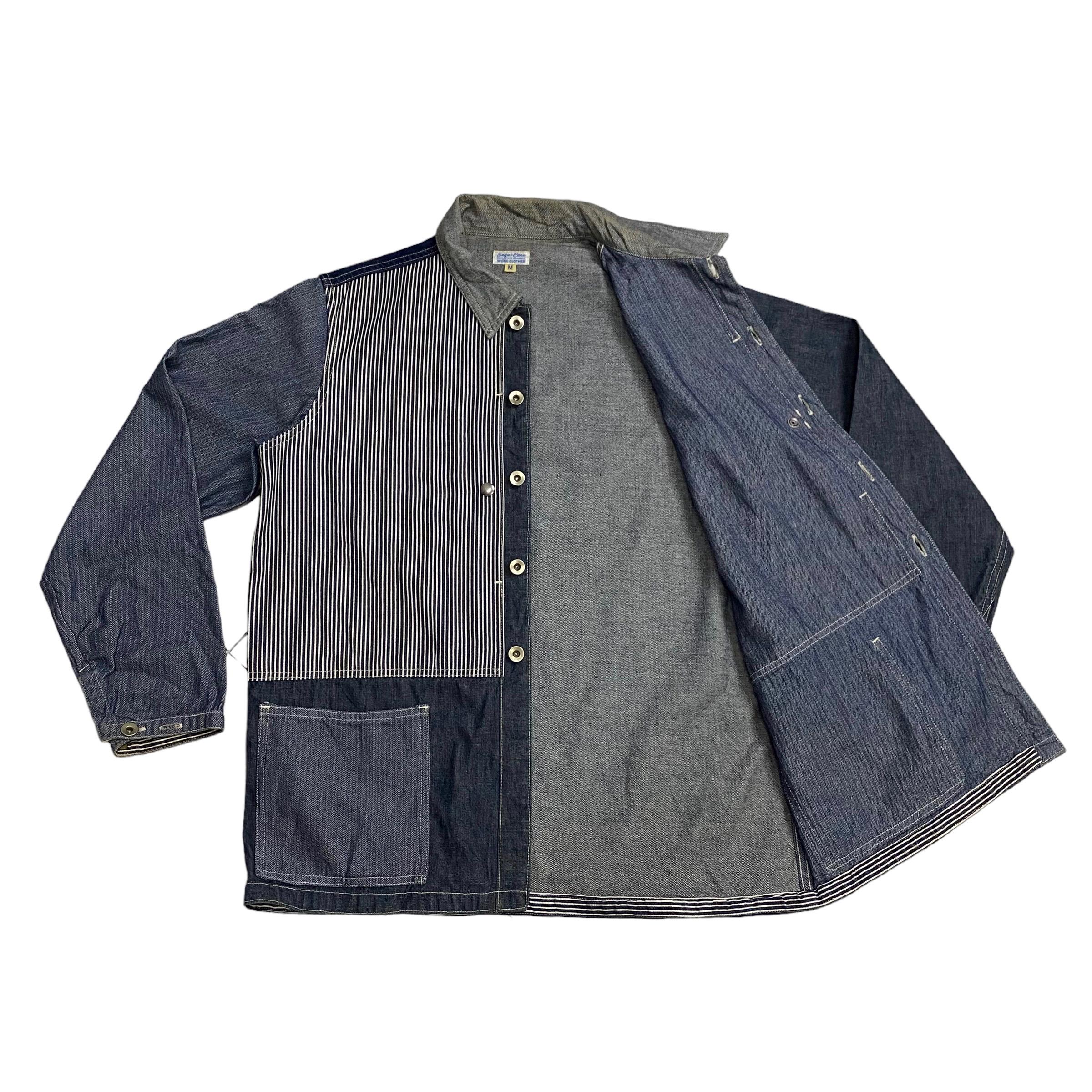 ジャケット・アウター SUGAR CANE / denim coverall jacket ジャケット・アウター SUGAR CANE / denim coverall jacket Sugar Cane
