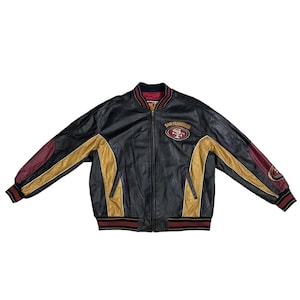 San francisco 49ers leather jacket - Etsy 日本