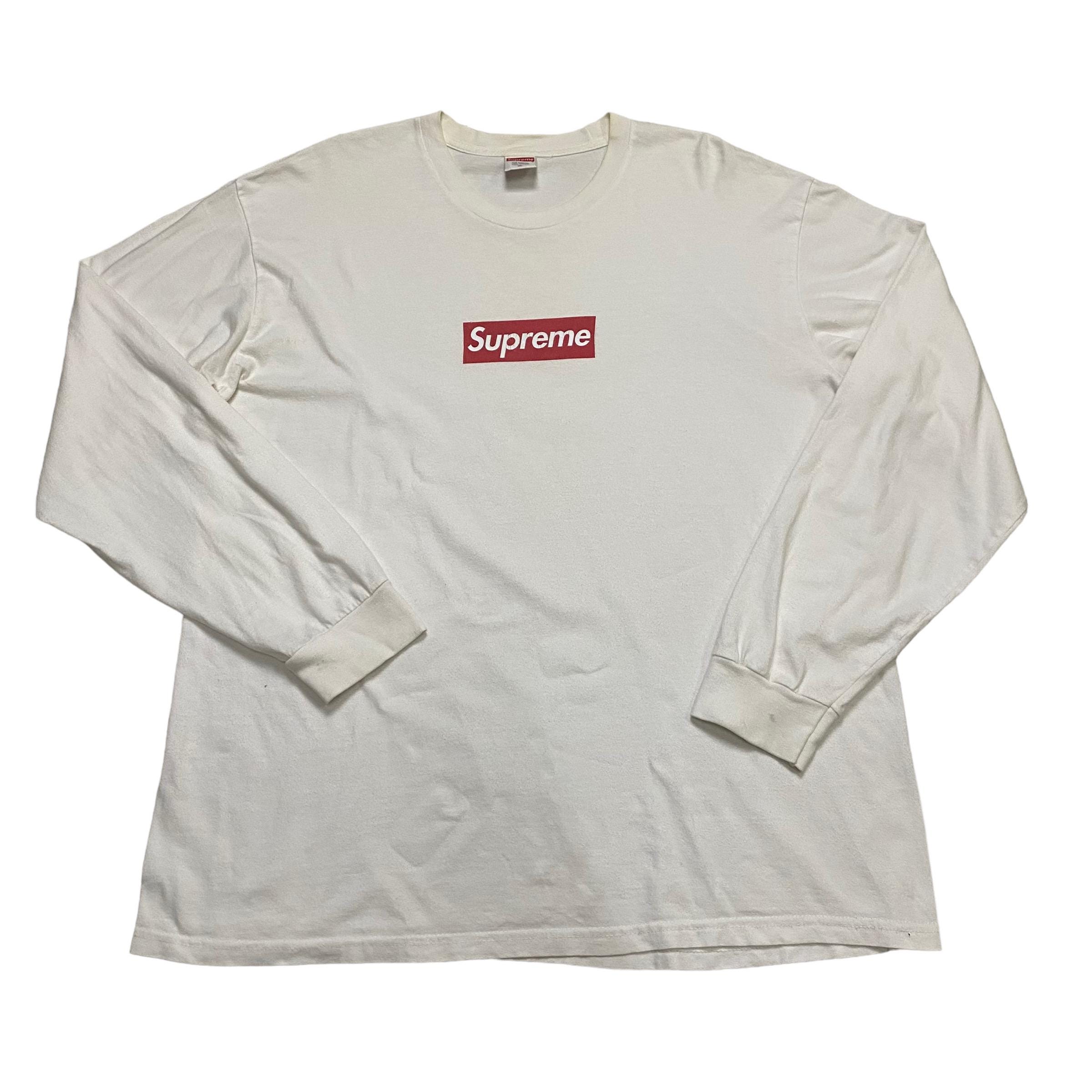 Vintage 90s Supreme Box Long Sleeve Tee Etsy