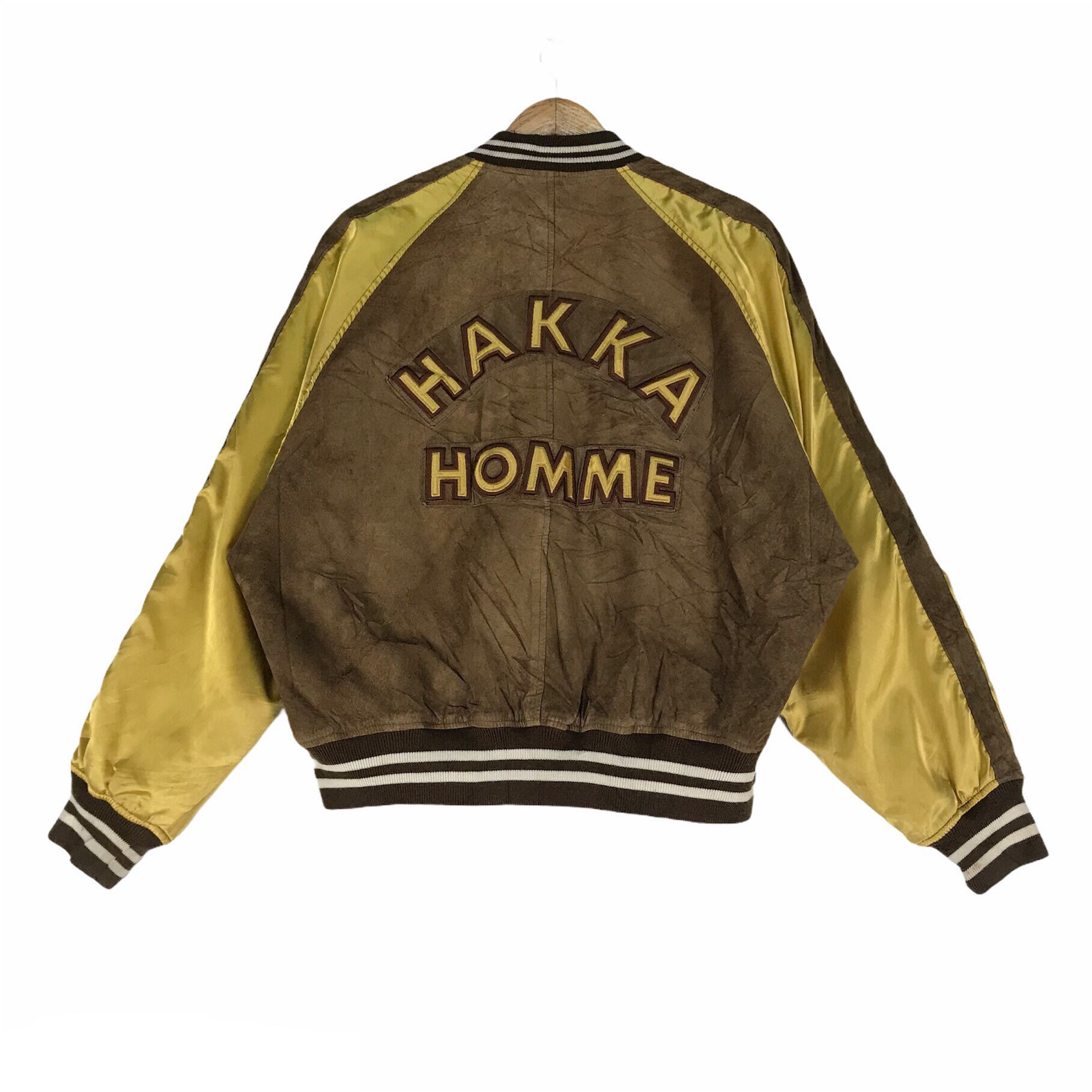 Bomber satin homme sale