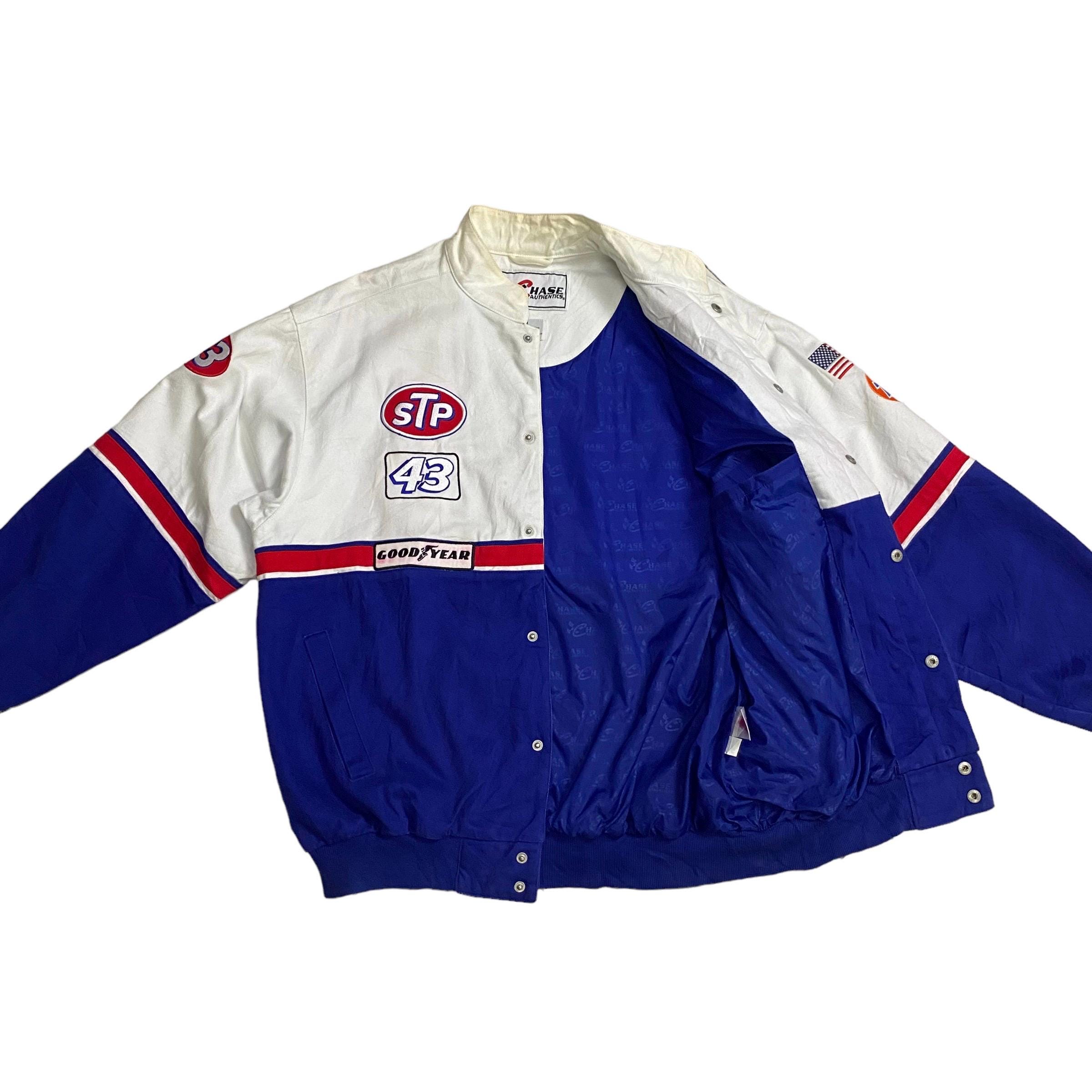 NASCAR STP Richard Petty Jacket Singnature Full Patch Size M
