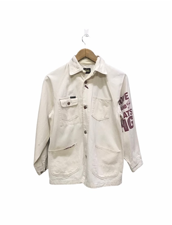 Hysteric Glamour, Hysteric Glamour Union Made Sunforized patchwork chore jacket Hyss Japan