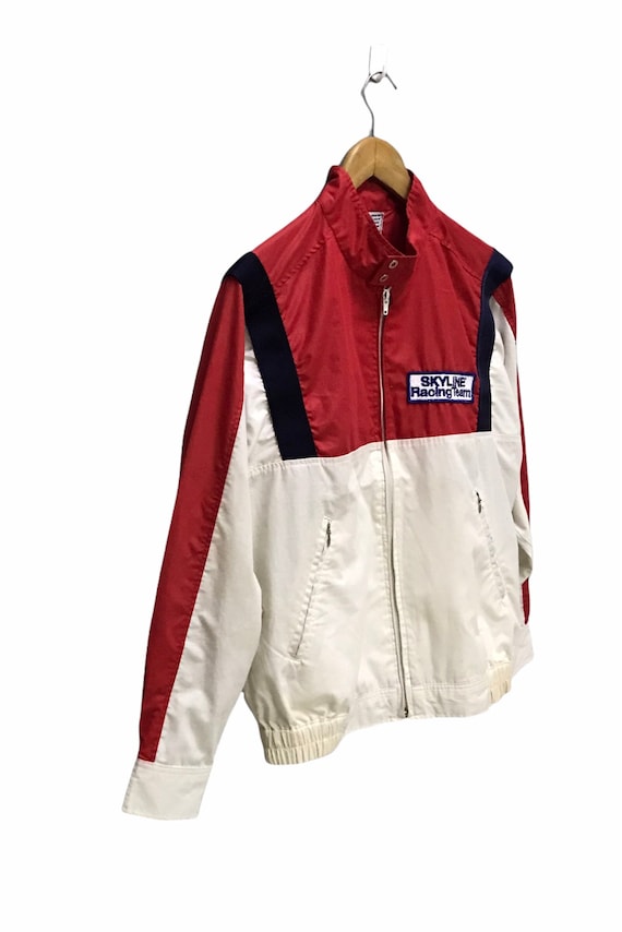 Vintage Nissan Skyline Racing light zipper jacket by … - Gem