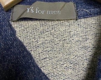 Vintage 90s Y's for Men by Yohji Yamamoto Pullover Half Button