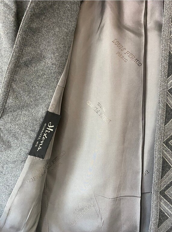80s designer open front jacket embroidered Louis … - image 8