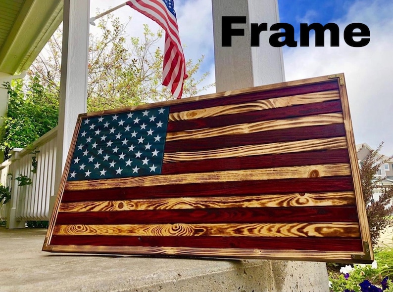 LARGE 19x36 Rustic American Flag, Wood American Flag, Pallet American Flag, Wood Flag, Wooden Flag, Wood Sign, Wood Art, Wood Working image 10