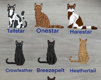 War Cats Stickers WC