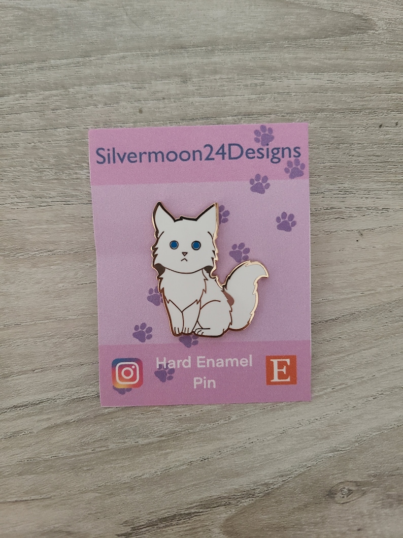 Cute Cat Hard Enamel Pins - Etsy