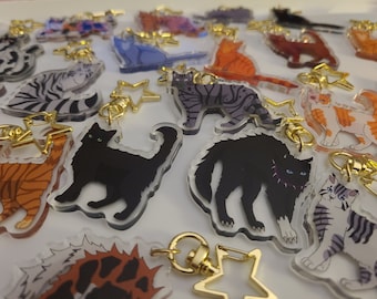 War Cats Keychains