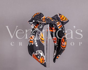 Cincinnati Bengals Hairband with Bow