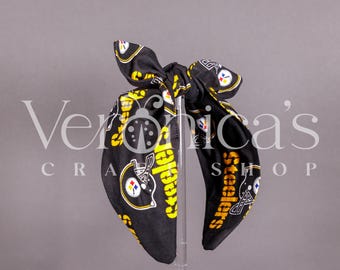 Pittsburgh Steelers Hairband with Bow