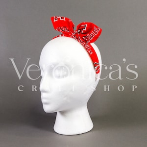 Anaheim Angels Hairband with Bow