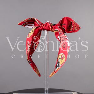 San Francisco 49ers Hairband with Bow