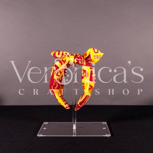 Fascia per capelli USC con fiocco
