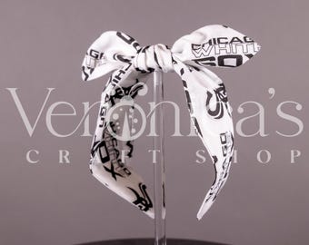 Chicago White Sox Hairband with Bow