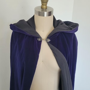 Blue Velvet Cloak