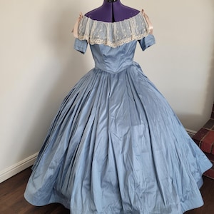 1860s Day/Evening Gown