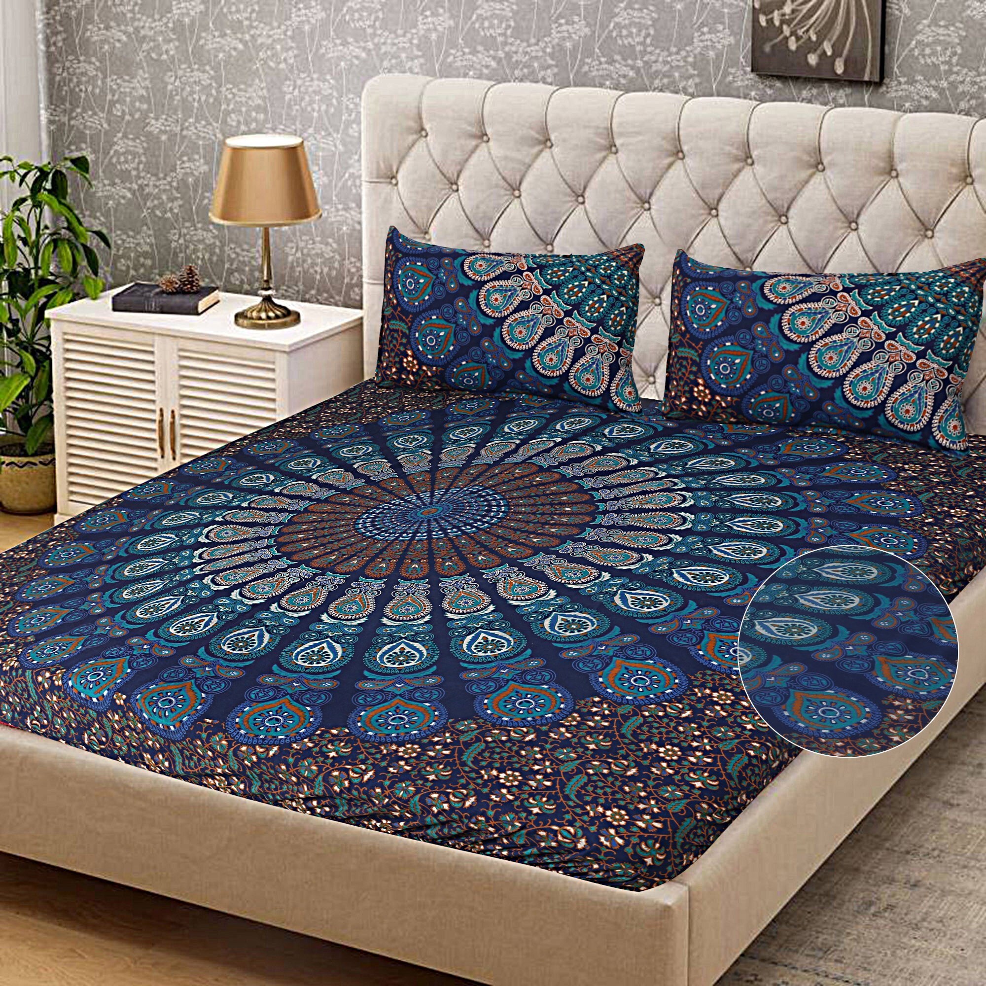 Indian Bed Sheet - Etsy