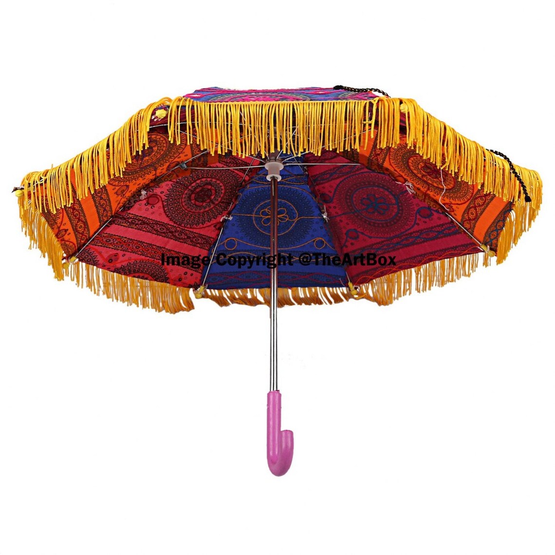 Parasol Sun Protection Patchwork Umbrella Woman Umbrella | Etsy