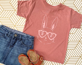 Easter Bunny Shirt / Easter Shirt for Girls / Easter Basket Stuffers / Gift for Girl / Easter Outfit