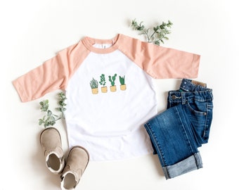 Nature Toddler Shirt / Kids Plant Lover shirt / Kids Cactus Shirt / Succulent Toddler Shirt / Kids Botanical Shirt / Toddler Gifts