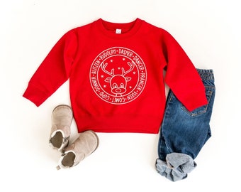 Christmas Shirt for Toddler / Reindeer Kid / Rudolph for Toddler / Christmas Outfit for Kid